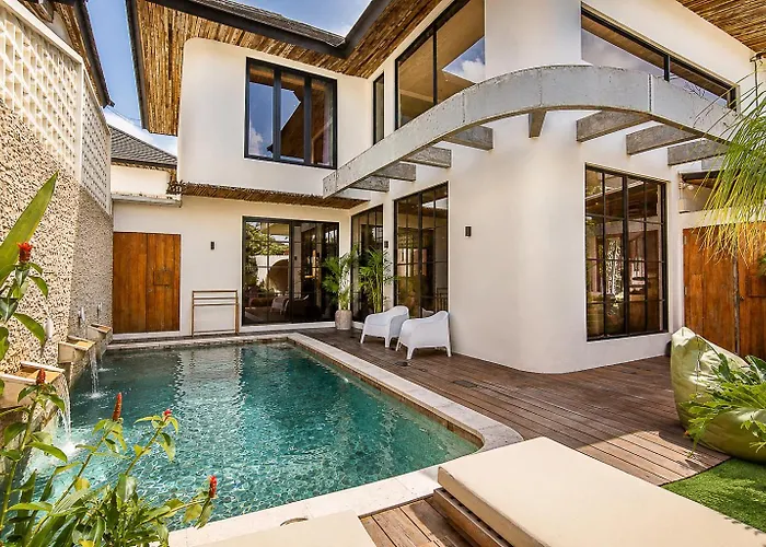 ヴィラ Chic 4-Br Villa In Central Seminyak, Beach 5 Mins スミニャック